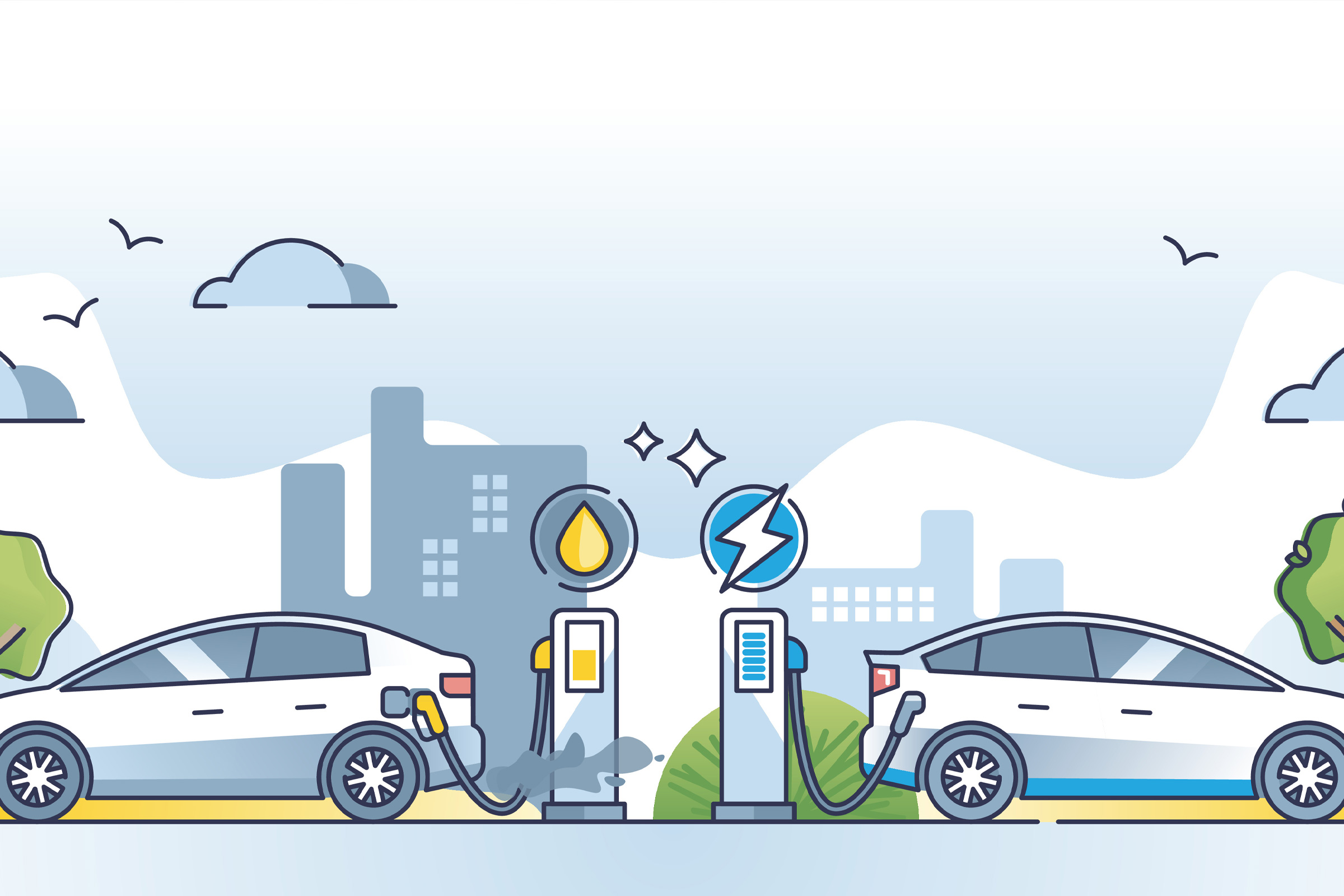 Mehr über den Artikel erfahren E-Auto-Verkäufe stagnieren: Verbrenner wieder im Trend